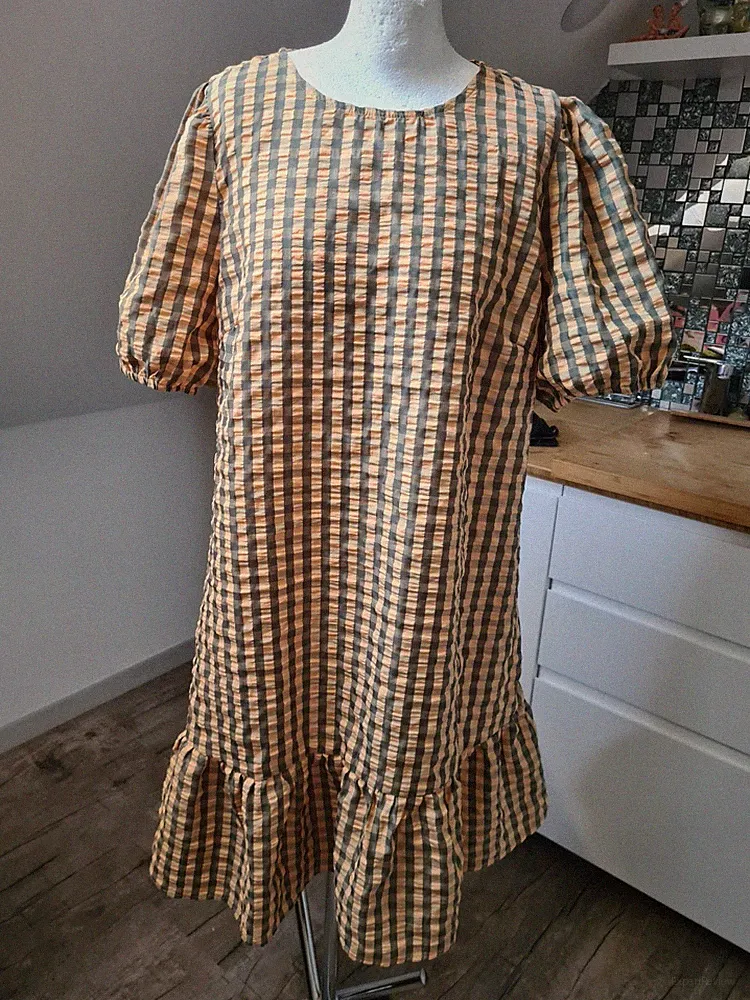 MamaLicious Gr.L Sommerkleid A-Linie Kurz Arm