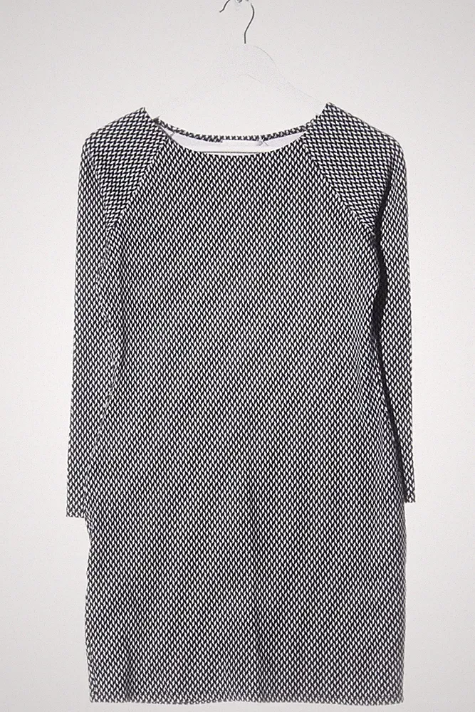 Mango A-Linien Kleider schwarz Größe 38