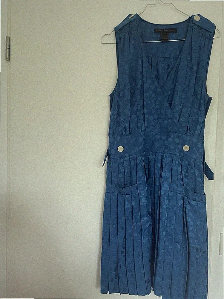 Ärmellos A-Linien-Kleid