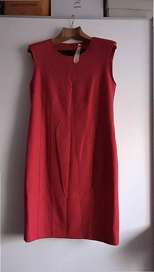 Marc Cain Damen Kleid Neu Gr 42 Kaschmir Wolle Mix Pink NP 289€