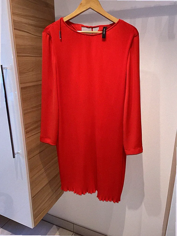 MARC CAIN Edles Etuikleid / Tunika Rot – Gr. N4 (ca. 40) – Top Zustand