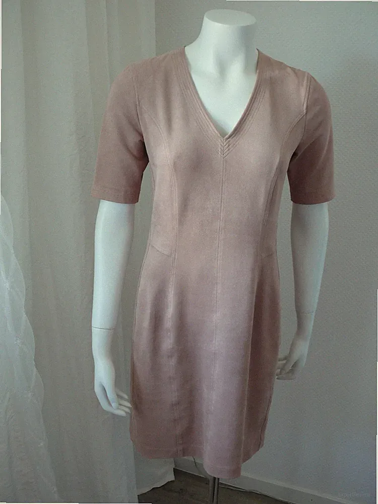 Marc Cain Kleid N3/38 Wildlederoptik, wie Neu