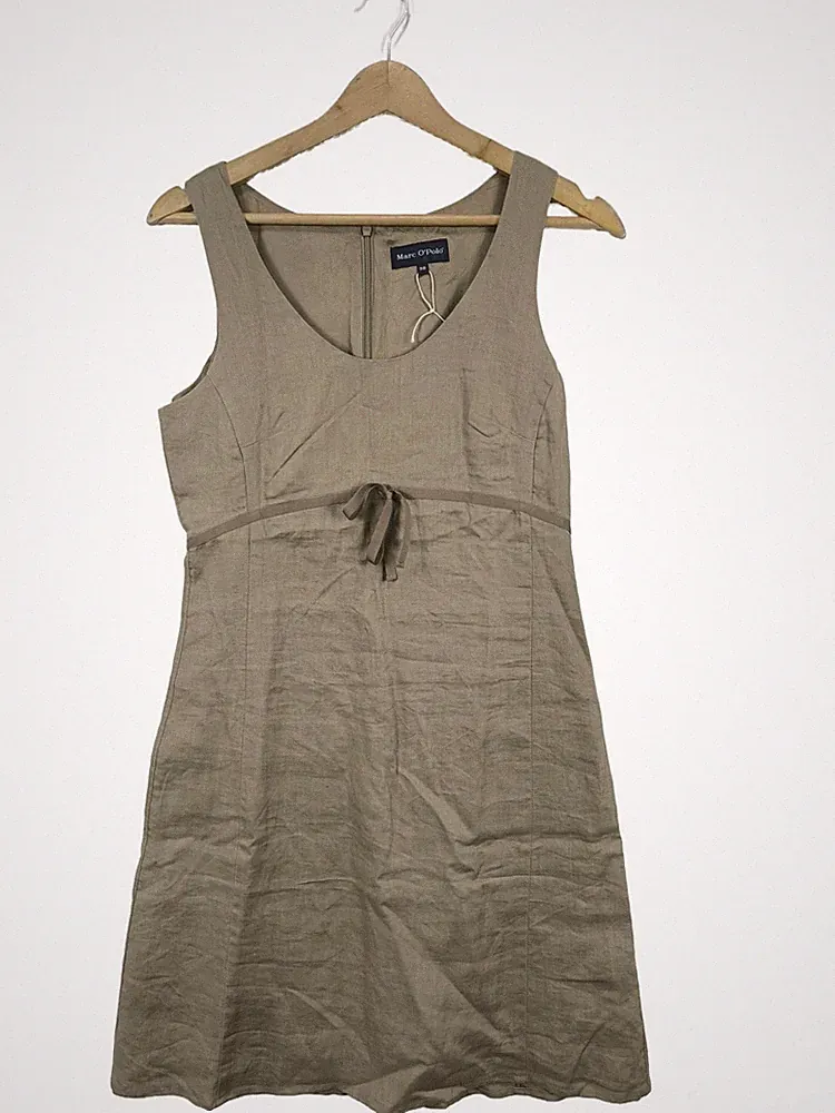 MARC O’POLO A-Linien Kleid Damen Kleid Gr. DE 38 wollweiß Casual-Look