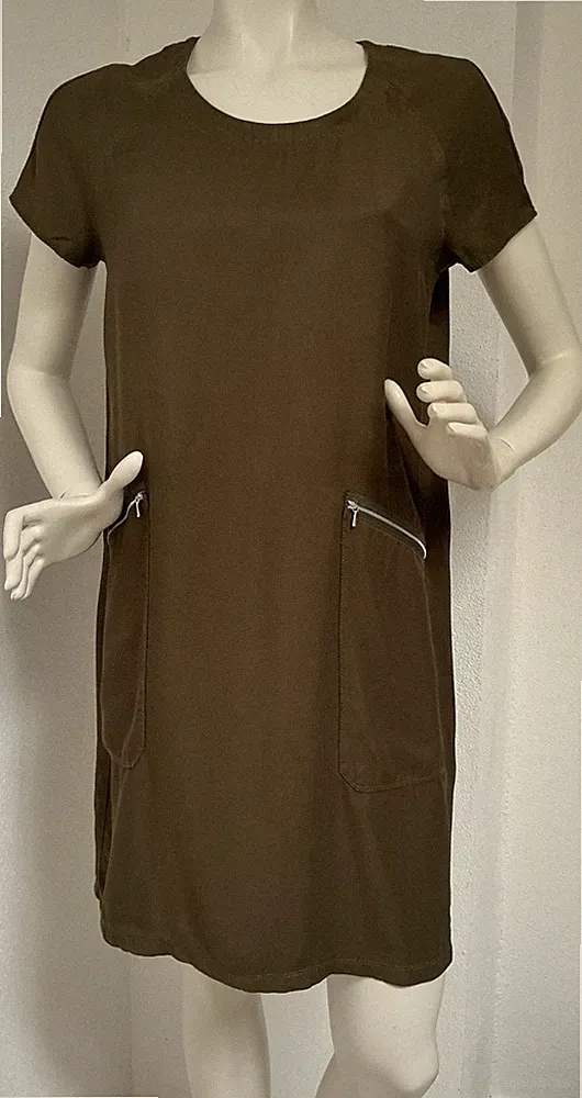 Marco Polo Kleid Gr.38 M olivgrün