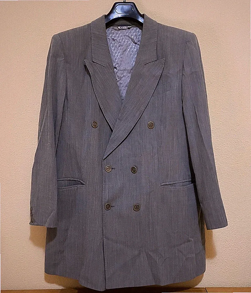 Marina Rinaldi Jacke Blazer Zweireiher + Hose Elegant Klassisch Größe 23