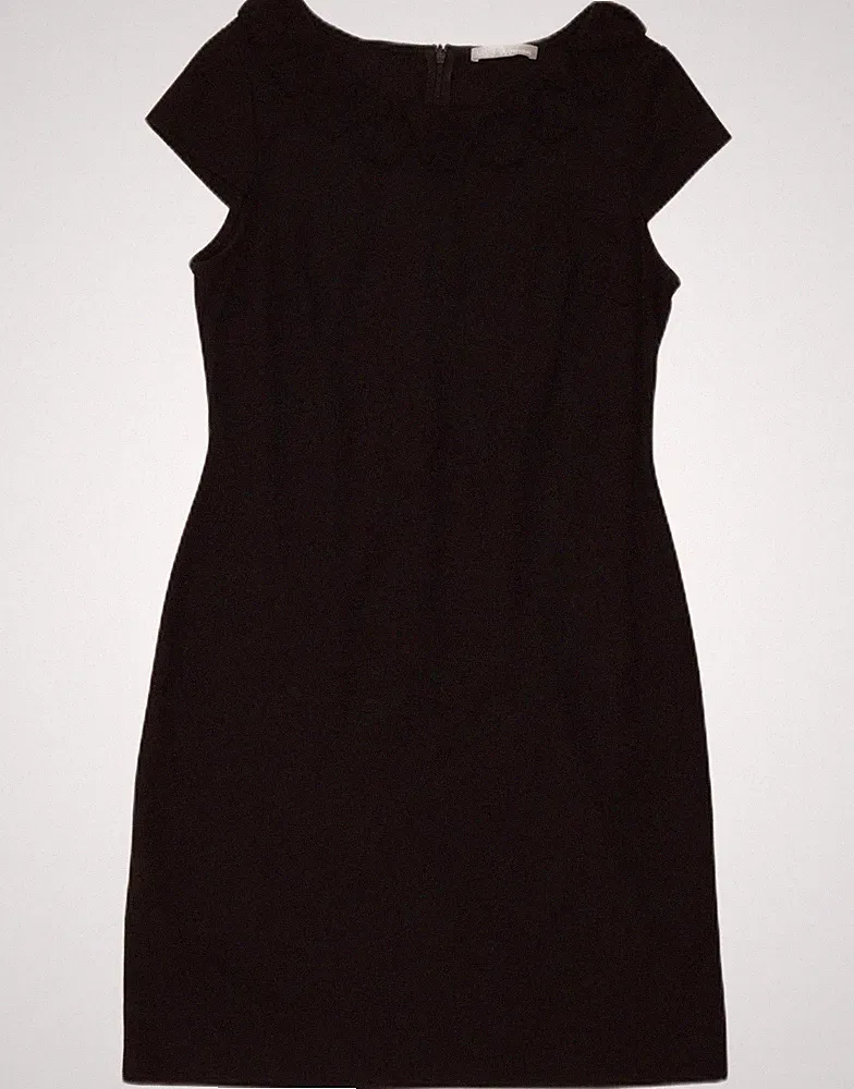 Marks & Spencer Damen Etuikleid UK 14 Large Schwarz Polyester AN06