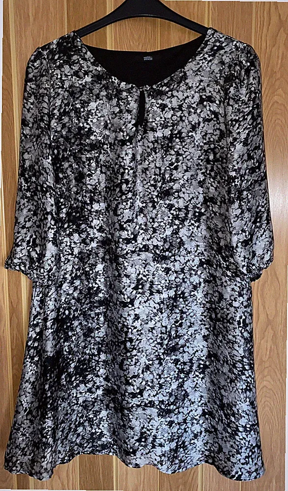 Marks & Spencer London Damen Kleid Abendkleid gefüttert Gr.UK14 Wie neu!
