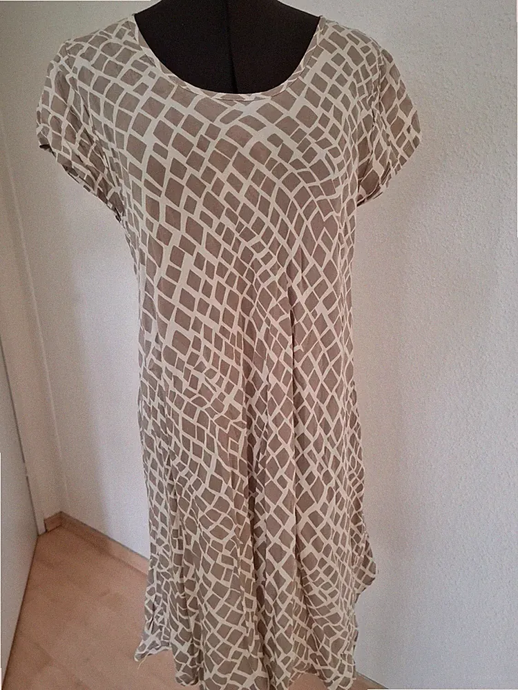 MASAI Damen Sommerkleid, luftig, leicht, naturfarben, Gr. 36