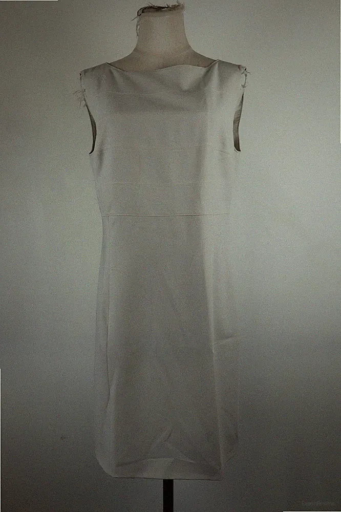 MAX&CO DAMEN ÄRMELLOSES KLEID GR 48 WOMAN CASUAL VINTAGE DRESS KLEID ZIP