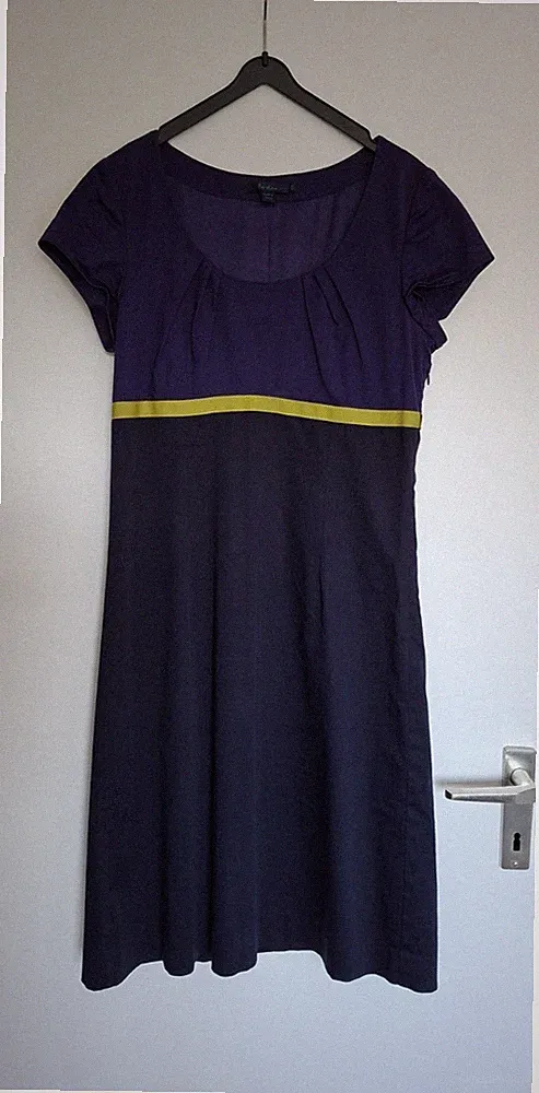 mega Kleid BODEN - Gr. 36/38 (UK10R) - blau- 98% Baumwolle