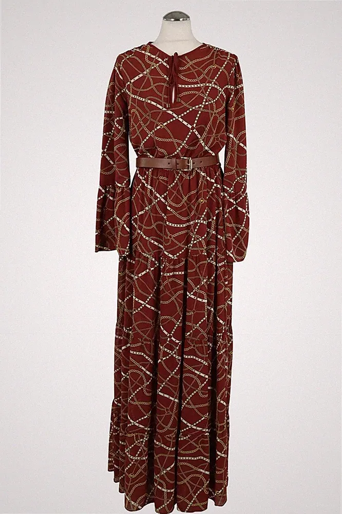 Michael Kors Damen Kleid Gr. 38 (M) Mehrfarbig NEU Kleid A-Linie Dress