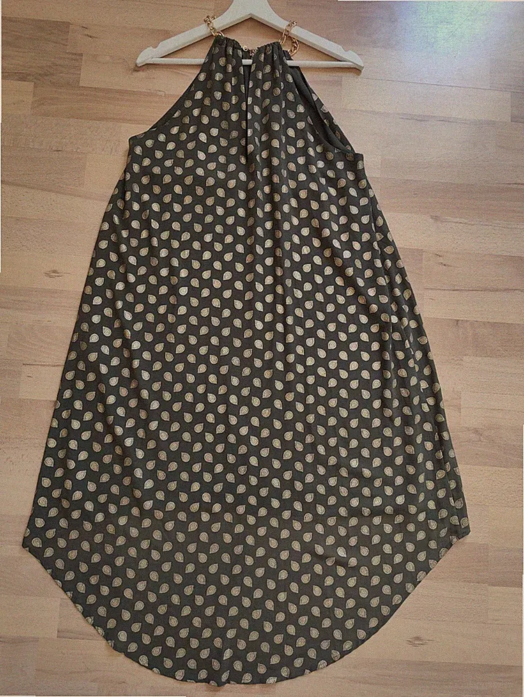 Michael Kors Kleid Gr. S Grün Gold