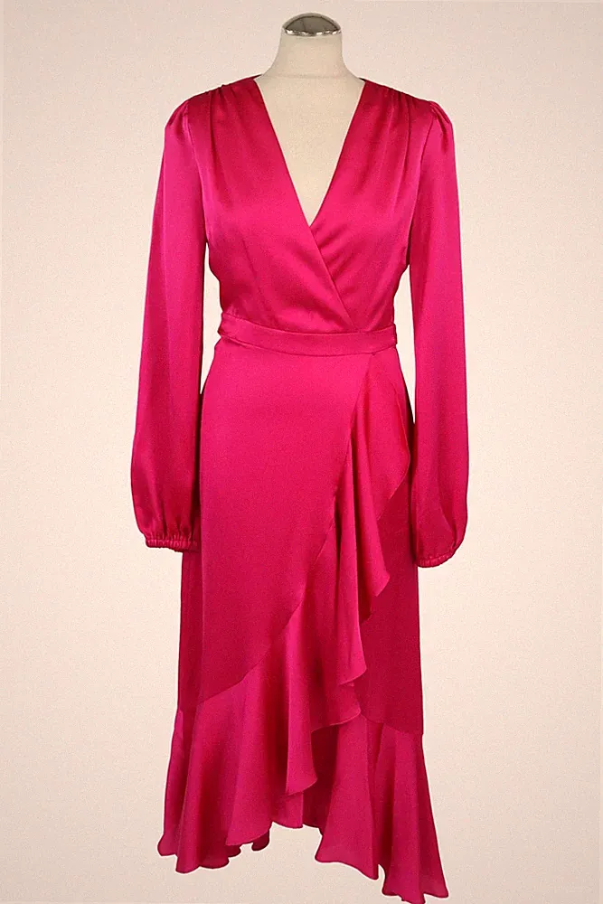 Milly Damen Kleid Gr. 36 (US 6) Rosa Kleid A-Linie Dress