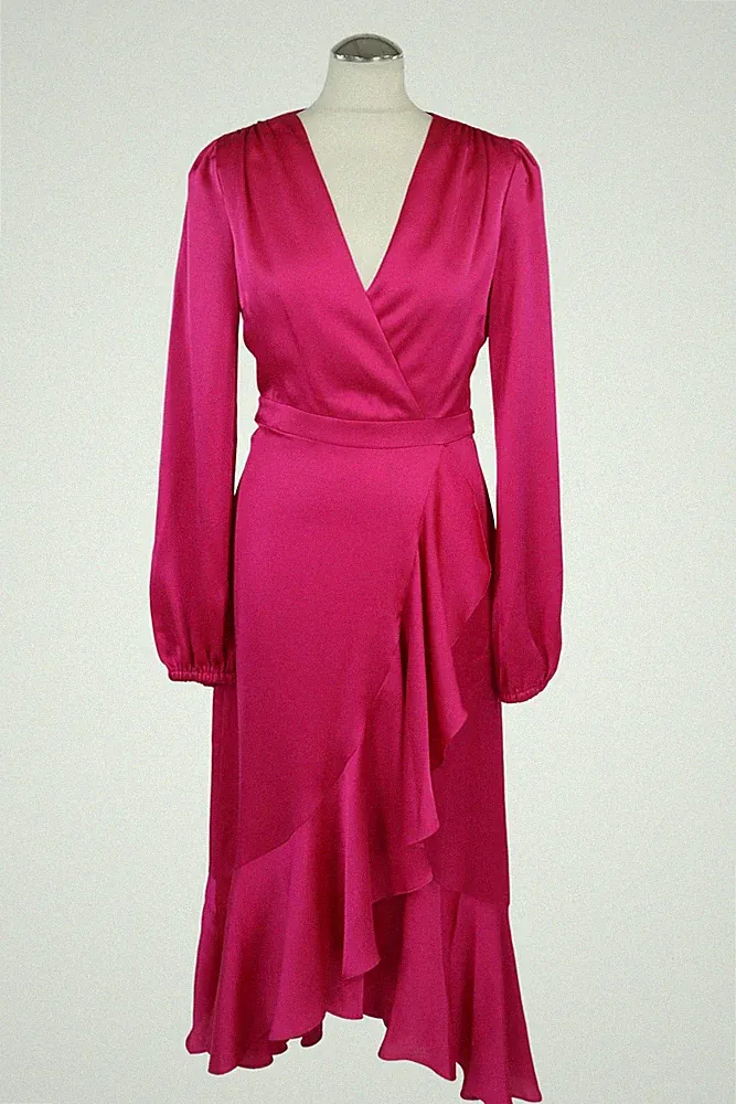 Milly Damen Kleid Gr. 36 (US 6) Rosa Kleid A-Linie Dress