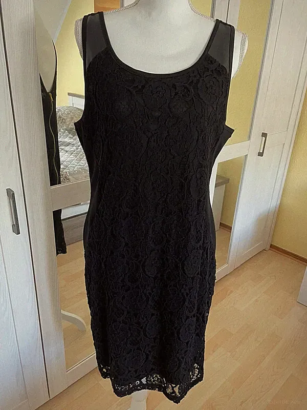 Mishumo Marken Kleid,das kleine schwarze ! Etuikleid,figurbetont ,XL,UVP : 95,-€
