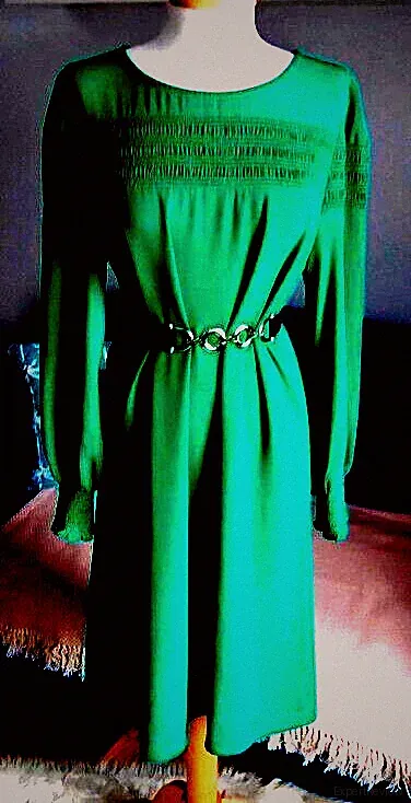 MONNARI Damen Kleid Gr. 38 Grun