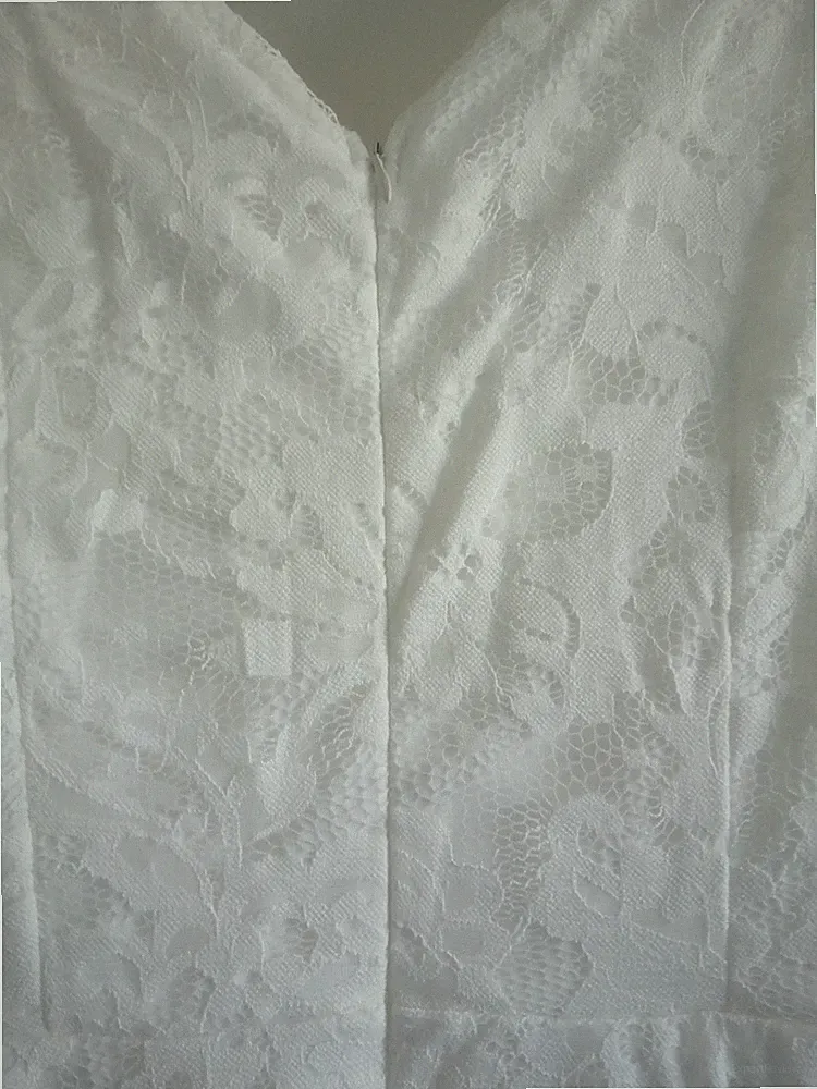 Muadress Spitzenkleid Weiss XL neu