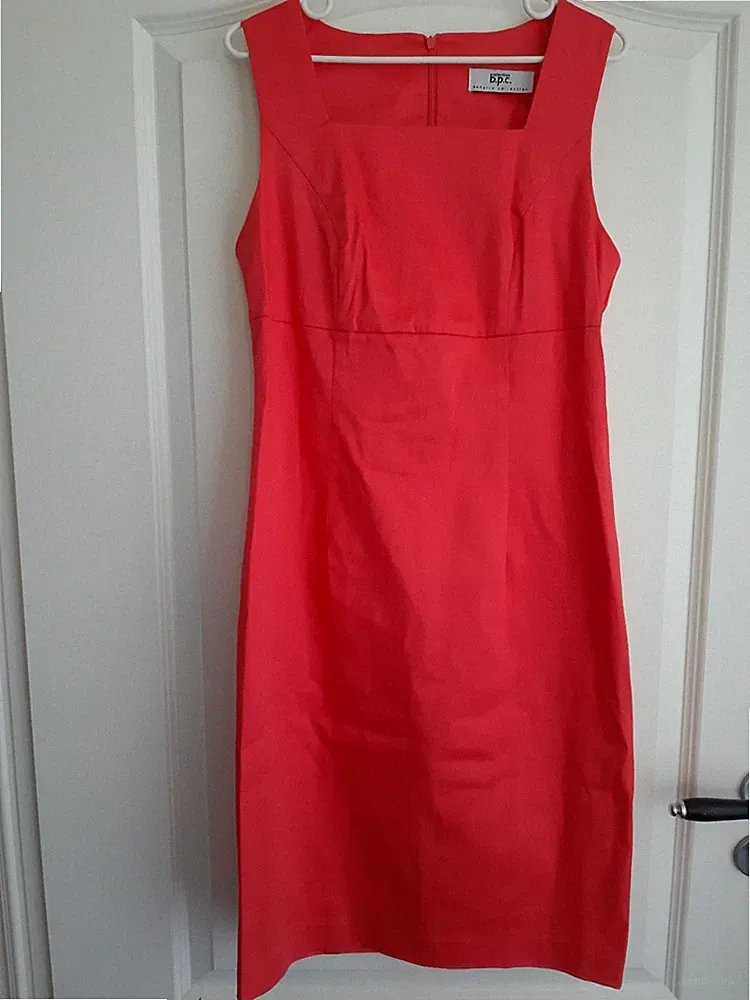Neu !! Bonprix Collection Kleid Etuikleid in Rot Größe 36