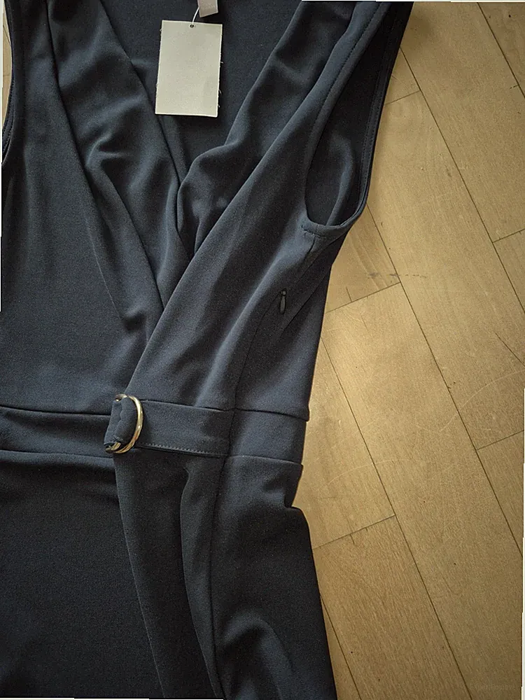 NEU edles H&M ärmelloses Etuikleid Gr XS 34 Kleid Business Abend Party Cocktail