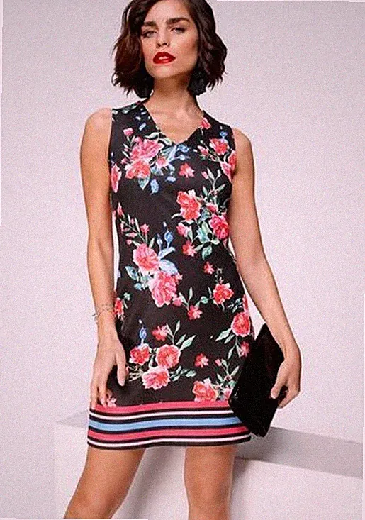 NEU: ETUIKLEID FARBENPRÄCHTIGE BLUMENPRINTS 36 38 40 42 44 TAMARIS 60€ *90283921