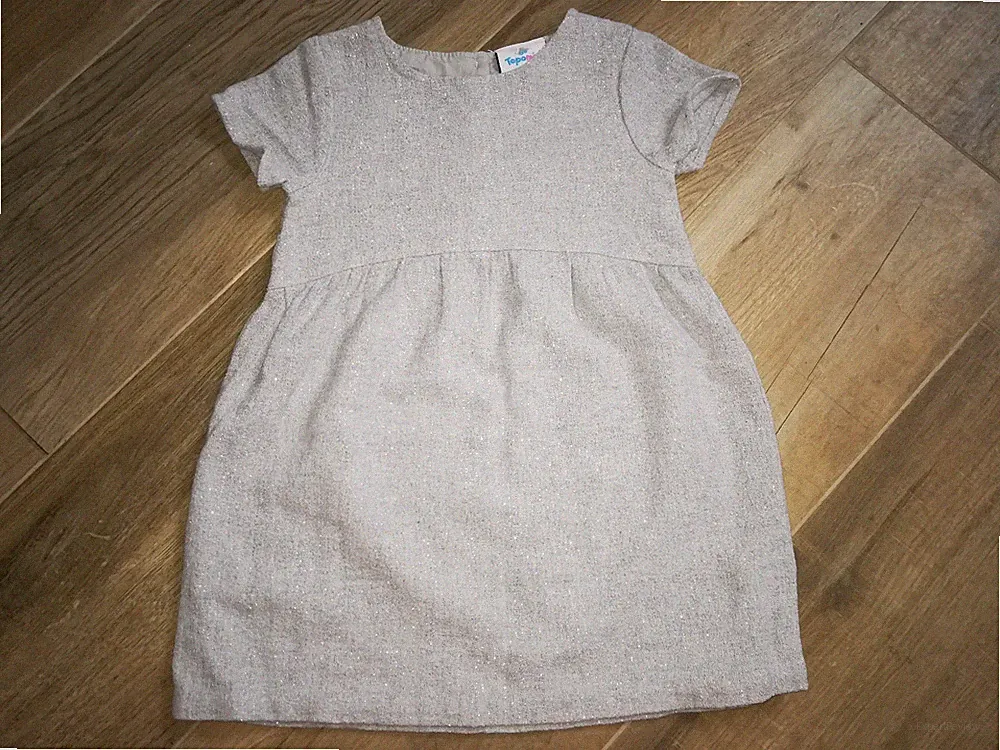 NEU: Kleid Glitzer Gr. 92