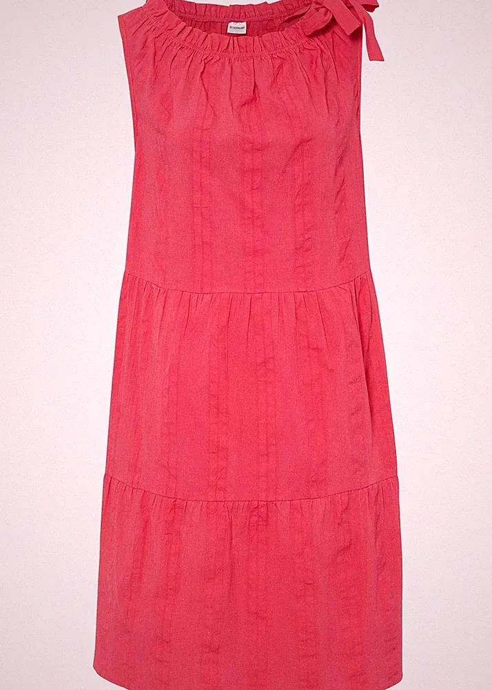 Neu Kleid in A-Linie regular Gr. 50 Dunkelpink Damen Minikleid Ärmellos