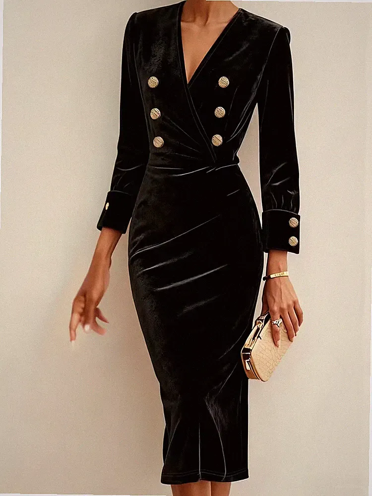 Neu: Samtkleid
