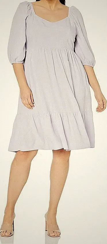 💕NEU! THE DROP, Kleid, Größe 2XL, Light purple, 100 % Lyocell, 2 Taschen.