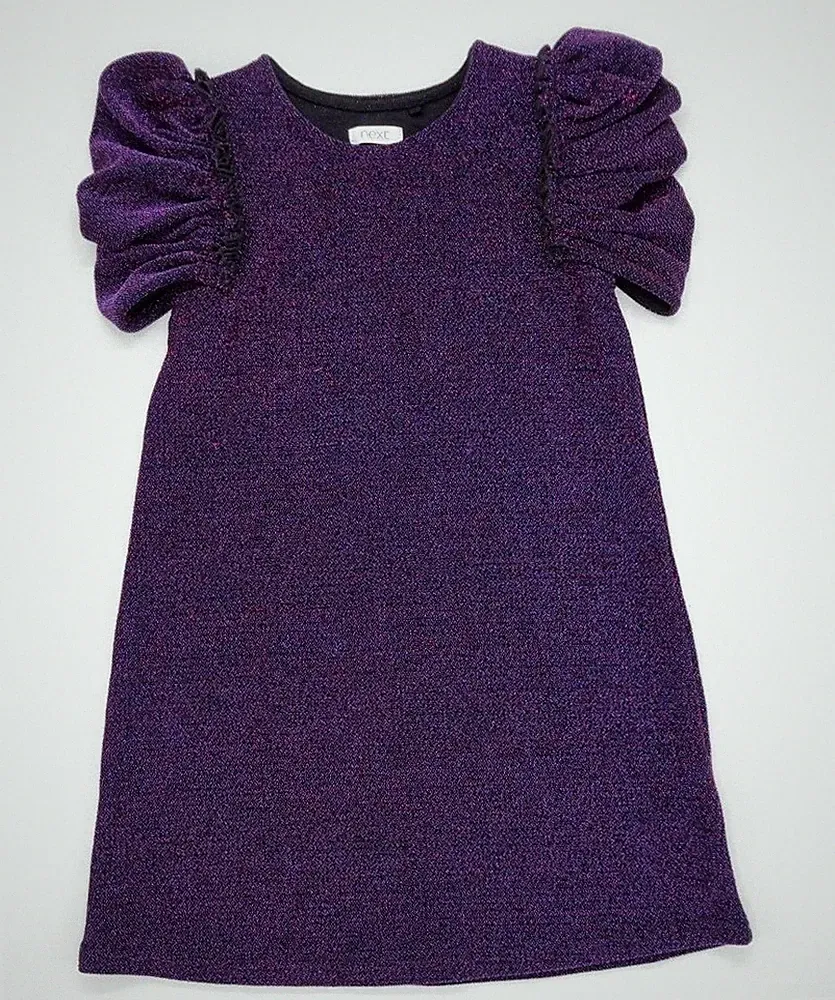 Next Kurzarm Glitzer Partykleid Etuikleid für Mädchen in Gr. 104 (3-4 J)