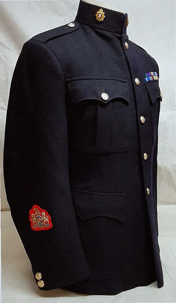 No1 WO Jacke British No 1 Blau Kleid OFC Stlye RMAS / RLC Brustumfang 40"