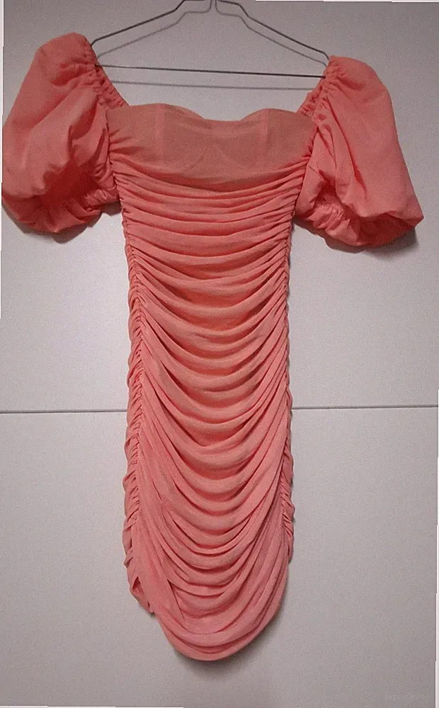 oh POLLY Festkleid Party Kleid Etuikleid NetzJersey Gr. XXS 30 32 NEUwertig