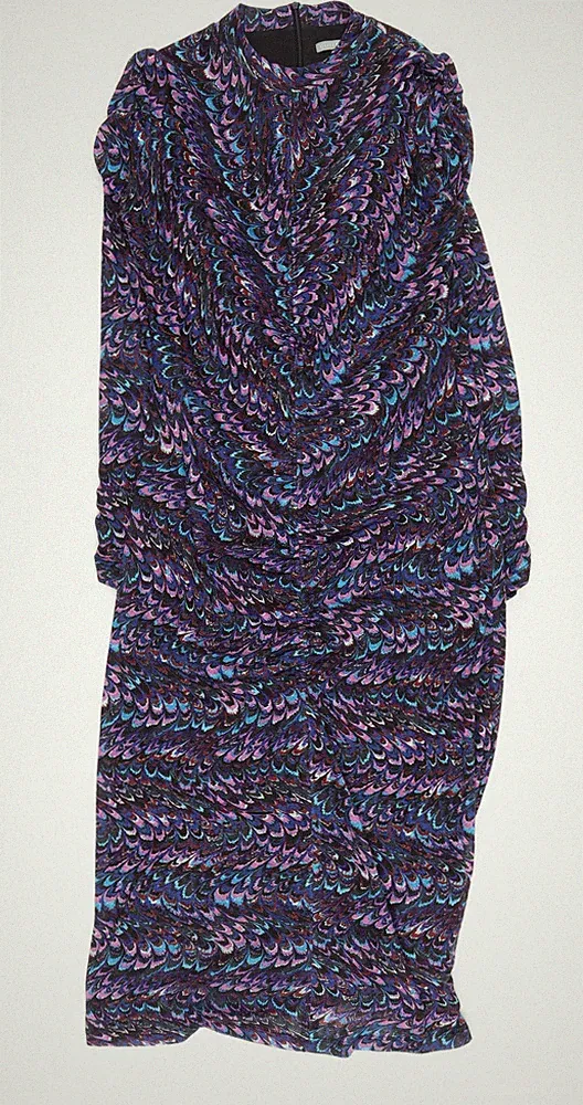 Oliver Bonas Damen Etuikleid Mehrfarbig Größe 12