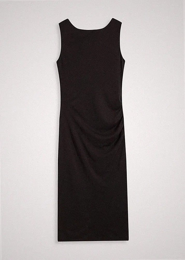 One-Shoulder-Kleid Gr. 36/38 Schwarz Damenkleid Etuikleid Dress Neu R-Ware