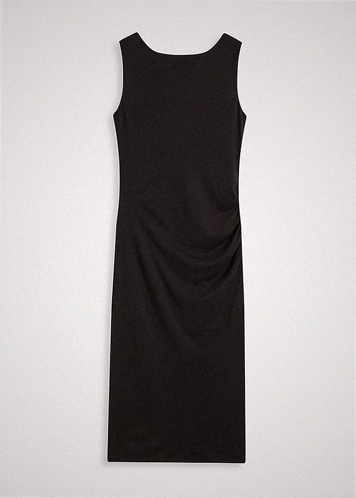 One-Shoulder-Kleid Gr. 40/42 Schwarz Damenkleid Etuikleid Dress Neu