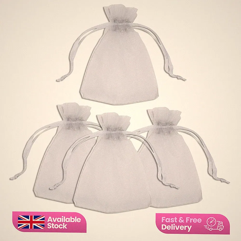Organza Geschenkbeutel 7x9cm Zugbeutel Mehrfarbig Hochzeit Party Gastgeschenk