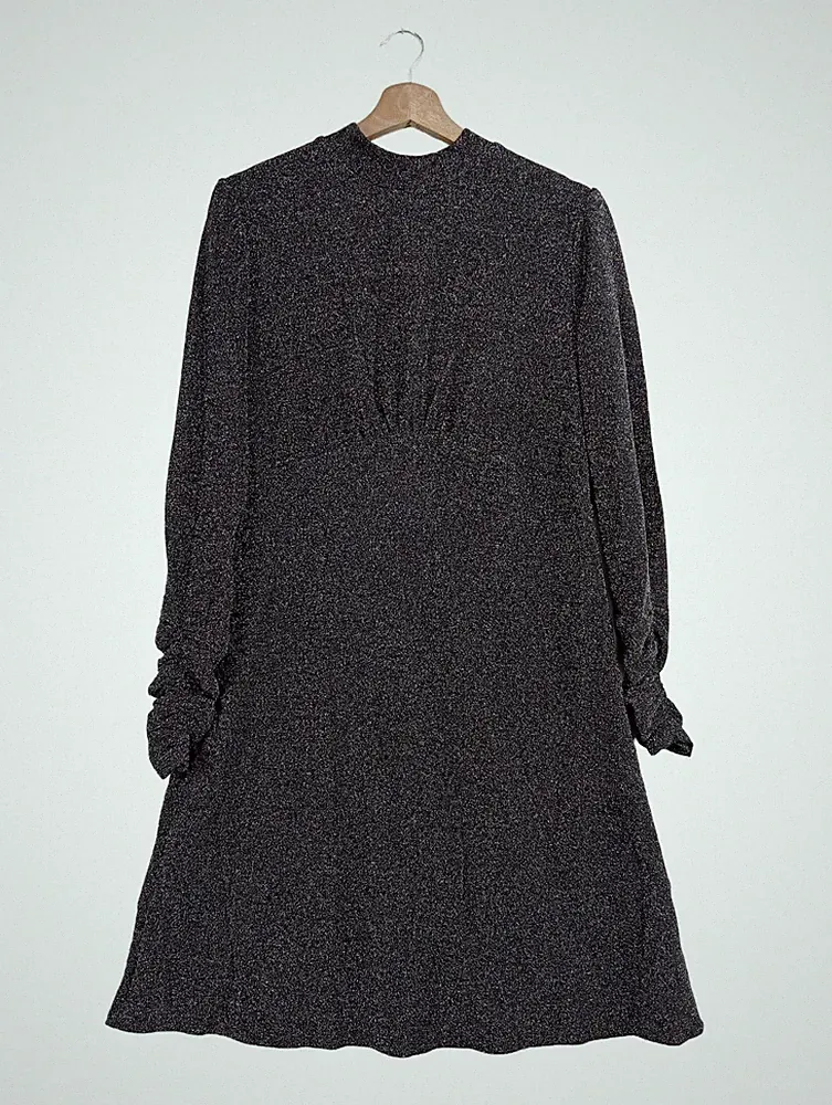 ORSAY A-Linien Kleid Damen Kleid Gr. DE 42 hellgrau Casual-Look