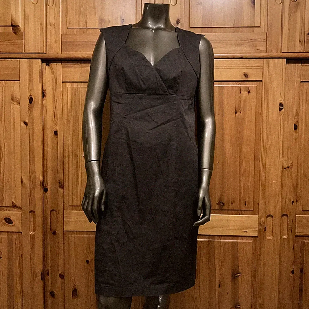 Orsay Business-/Etuikleid, Dunkelbraun, Gr. EUR 40, Kurze Ärmel, 98% Baumwolle