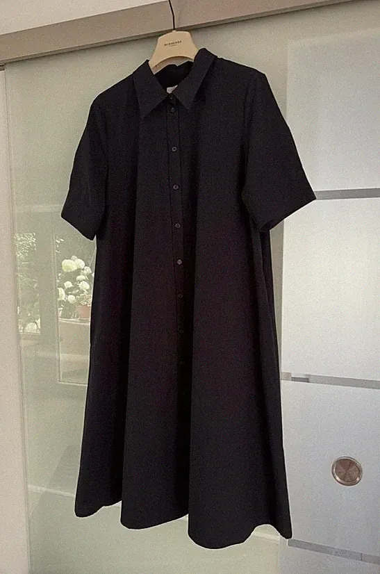 ottod`Ame Hemdblusenkleid A-Linie dunkelblau NEU ungetragen - NP: 198€