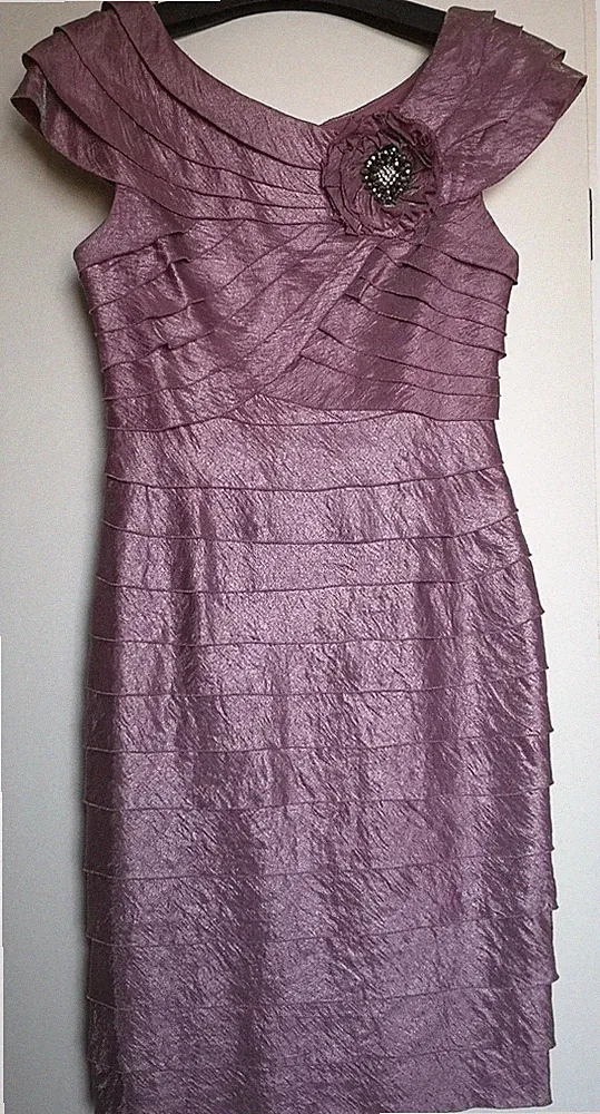 ♥♥♥ Party-/Abend- Damenkleid - LONDON TIMES - Gr. 38/40, rosé - neuwertig -♥♥♥