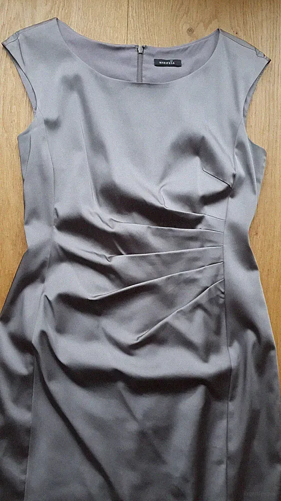 Peek Cloppenburg Mariposa Satin Etuikleid festlich, edel schimmernd, Gr. 40