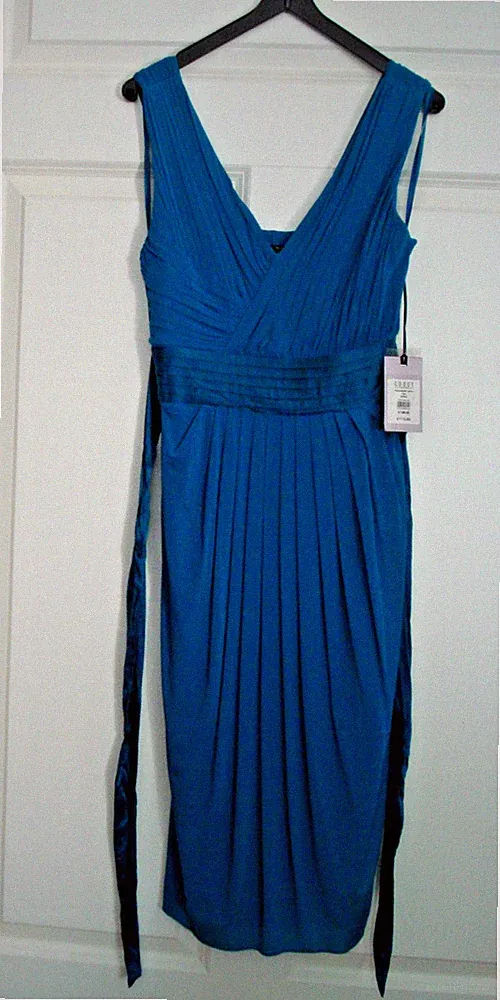 Petrolblaues Cocktailkleid Gr. UK 8 (S) von coast neu