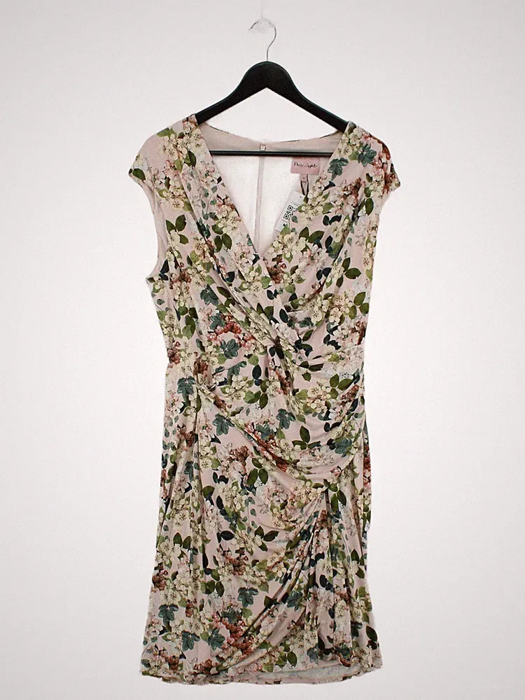 Phase Eight A-Linien Minikleid UK16 in Rosa