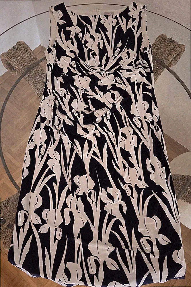 Phase Eight Kleid mit Raffungen, Gr. 42