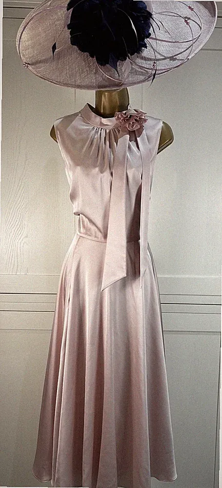 Phase Eight UK 18 rosa Kleid Mutter Braut Bräutigam Gast Hochzeit Rennen Anlass