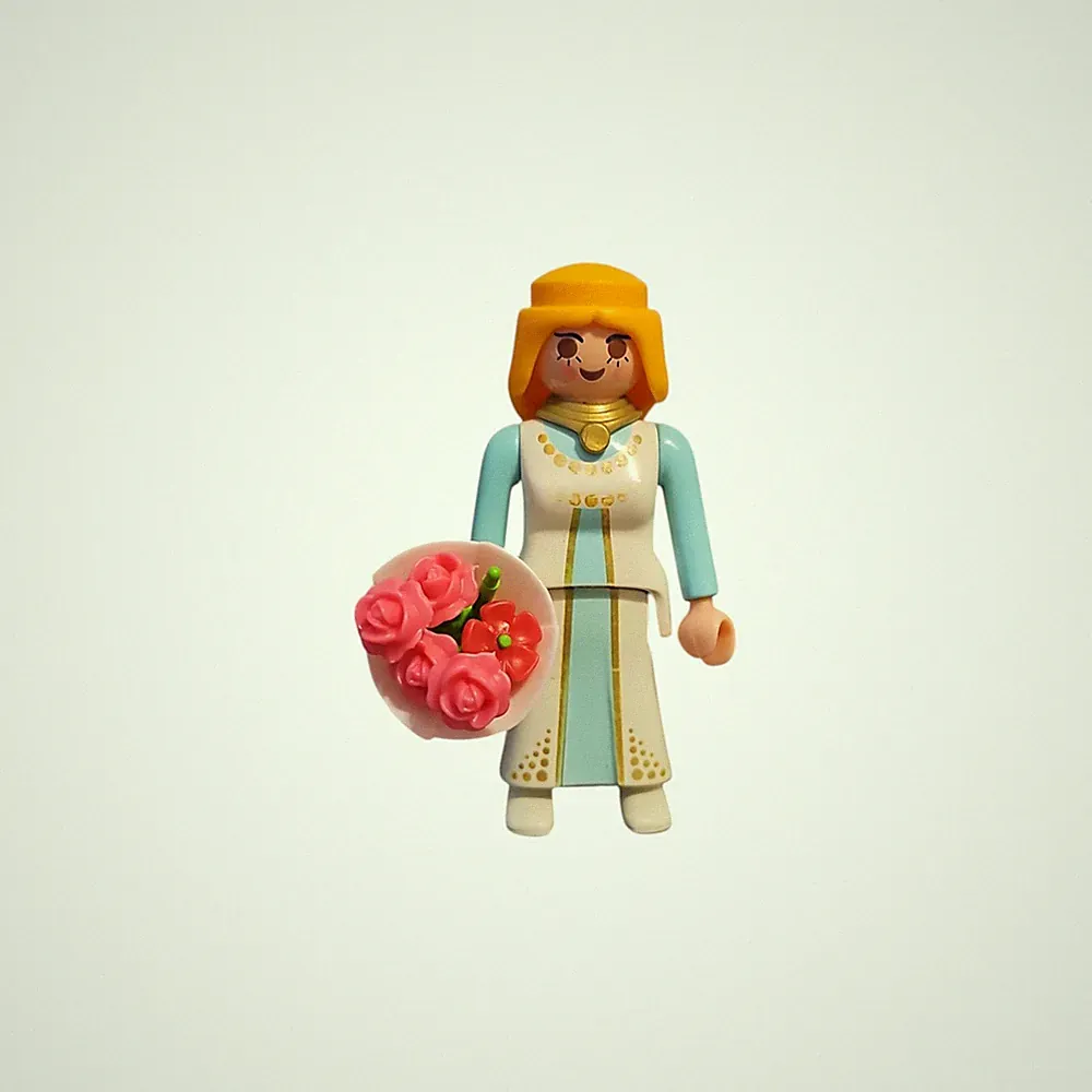 Playmobil Figur Frau Braut Hochzeit Blumen Kleid Fest Feier Hochzeitsgast