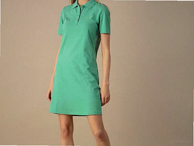 Polo-Kleid grün 40 Damen mit Knopfleiste "aquablau" UVP:59,95€ V22