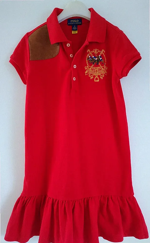 POLO Ralph Lauren, Mädchen Kleid Größe 6 = Gr. 116