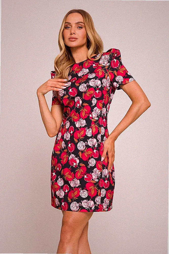 Print Etuikleid Sommerkleid, Model 209224 Moe
