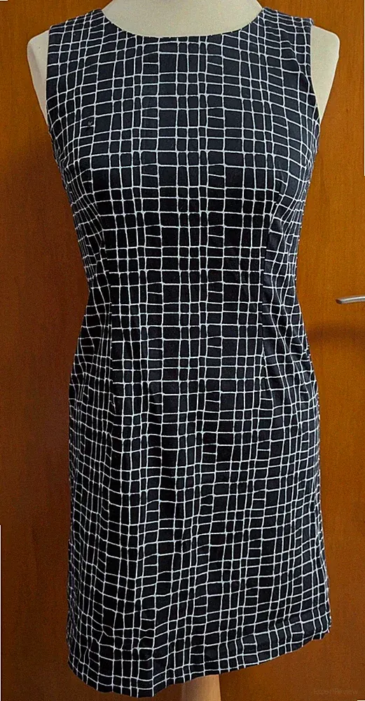 Qiero Damen Etuikleid Größe XS Schwarz Weiß