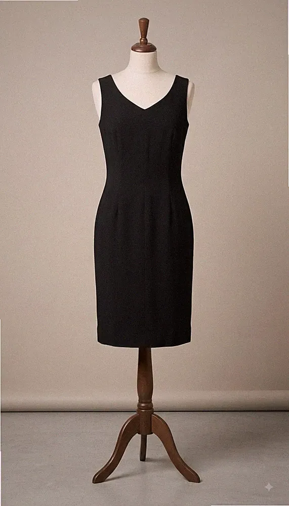 Real Vintage Elegance Paris etuikleid das kleine schwarze gr. 38